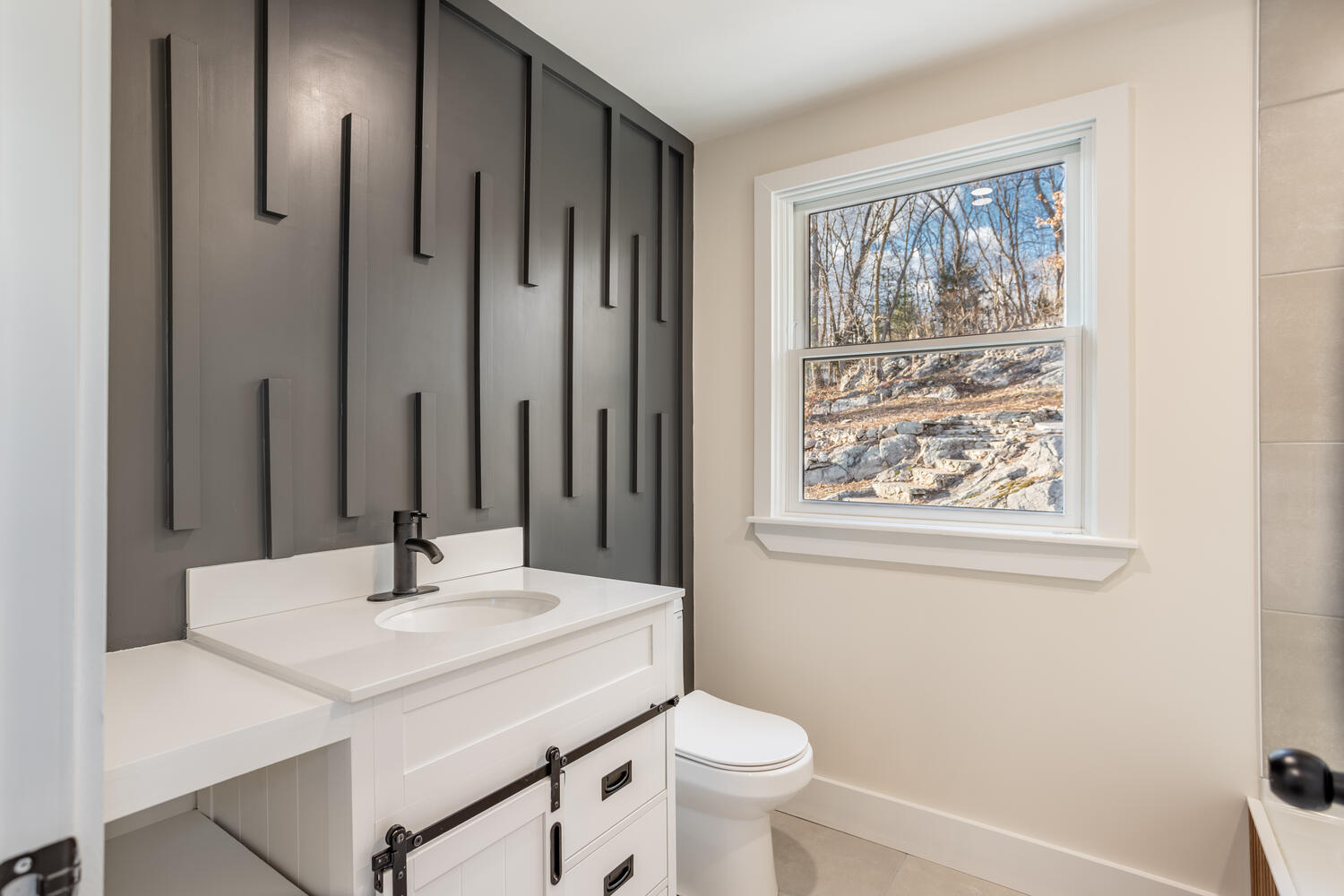 Dedham interior finish detail