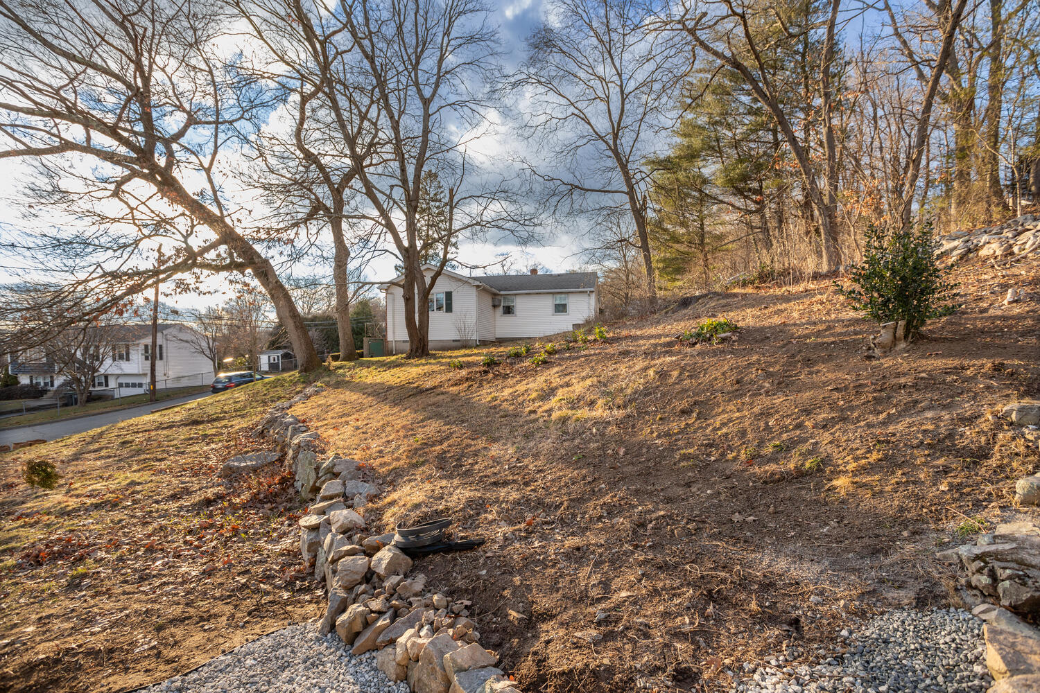 Dedham rear exterior wide view