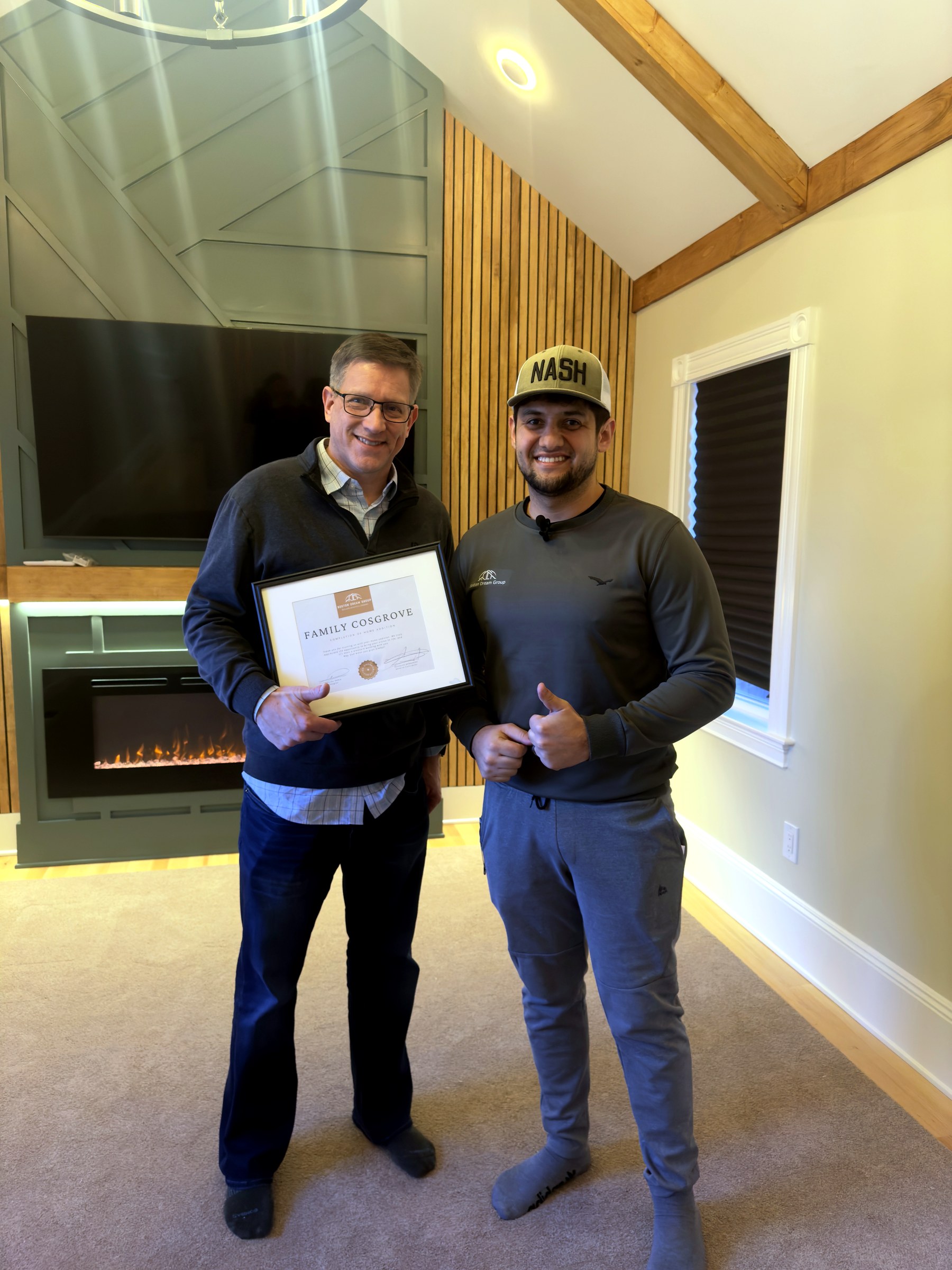 Milton finished project handoff with client